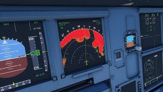 Microsoft Flight Simulator 2020 • A320 Weather Radar screenshot 3