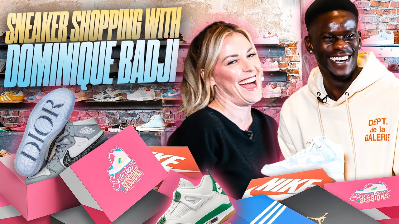 Dominique Badji, FC Cincinnati forward, goes Sneaker Shopping with