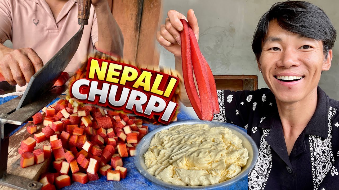 Nepali Churpi - World Hardest Cheese 🧀🔥 - YouTube