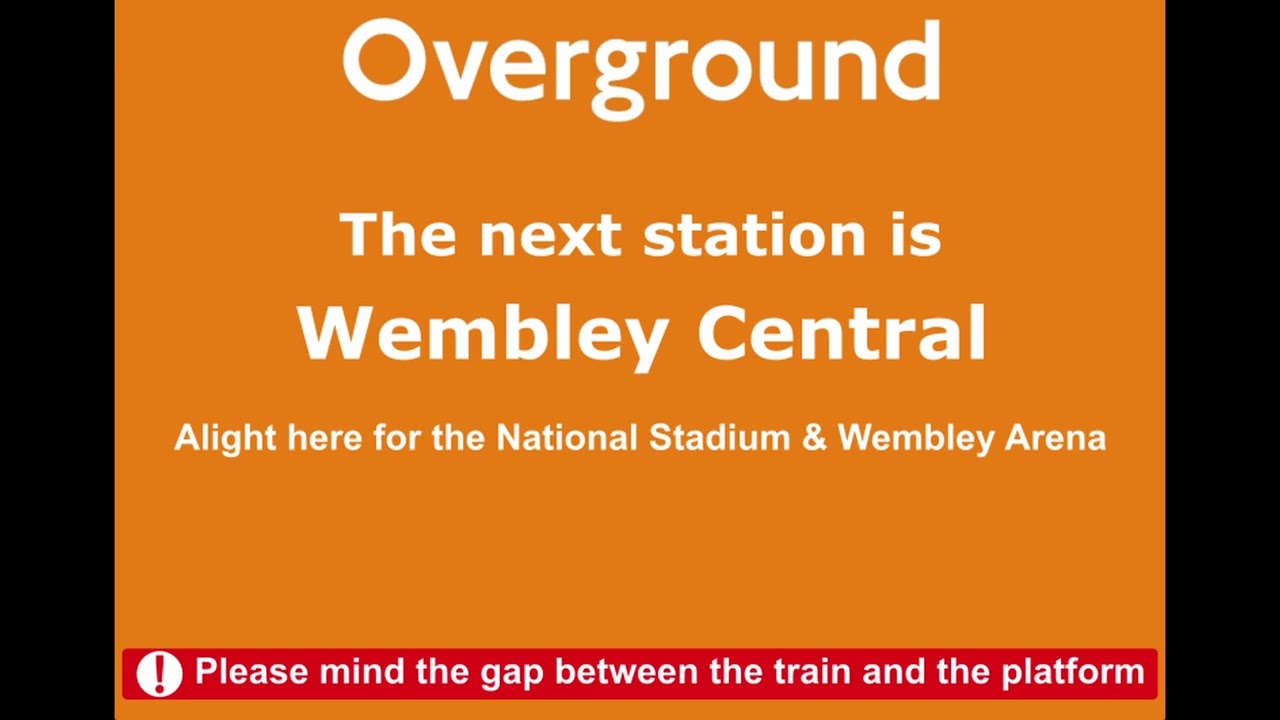 London Overground (Class 378) (Emma Hignett) announcements from Watford Junction to London Euston