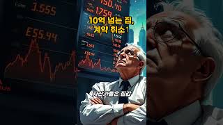 10억 넘는 집, 줄줄이 계약 취소 #부동산대책 #아파트