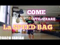 Come utilizzare la speed bag o pera veloce. #BoxeTrento #speedbag #leone1947