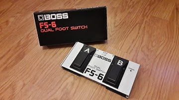 Boss FS-6 Dual Footswitch - Demo/Review