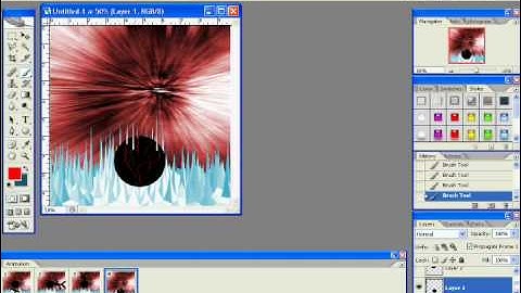 PhotoShop CS2 animation