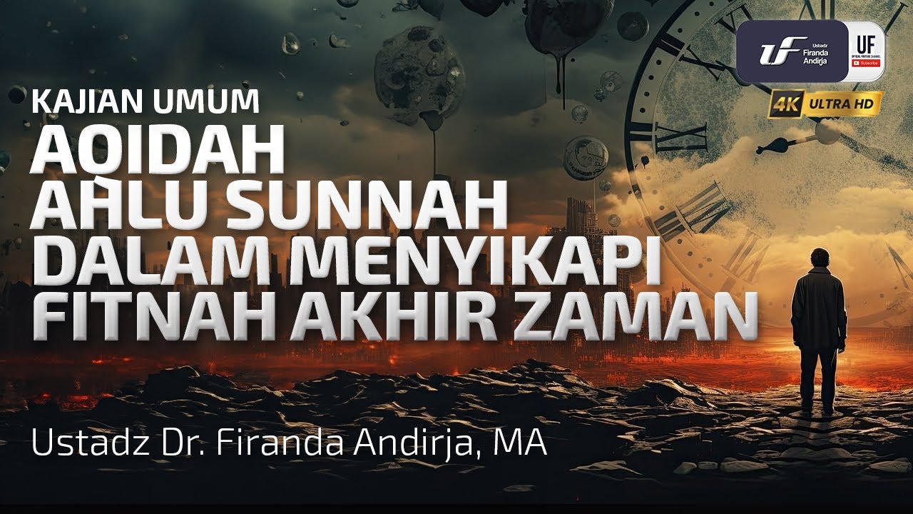Aqidah Ahlu Sunnah Dalam Menyikapi Fitnah Akhir Zaman - Ustadz Dr. Firanda Andirja, M.A.