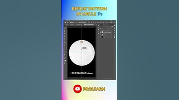 Repeat Pattern in Circle in PhotoShop. #shorts #viral #shortsvideo #ProLearn #photoshop #adobe