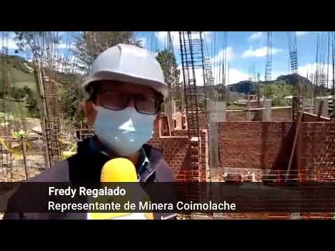 EN 25 % AVANZA OBRA CENTRO DE SALUD DE CHUGUR FINANCIADO EN SU TOTALIDAD POR MINERA COIMOLACHE