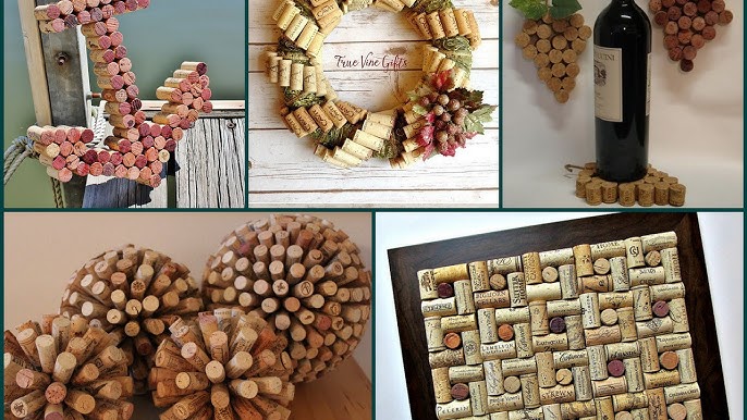 17 Pretty Wine Cork Crafts you'll Actually Make and Use - The Crazy Craft  Lady