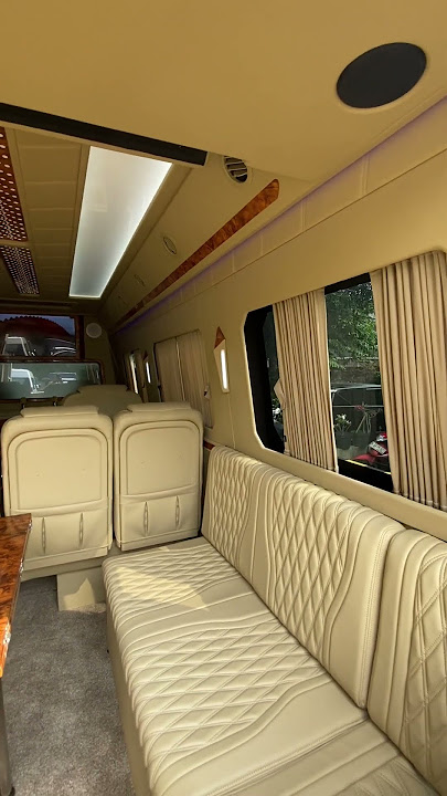 Bisa podcast didalam Mobil Mercy Sprinter #mercedesbenzsprinter #sprinterinterior