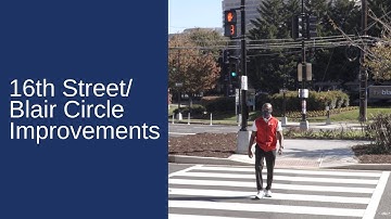 16th Street/Blair Circle improvements are complete