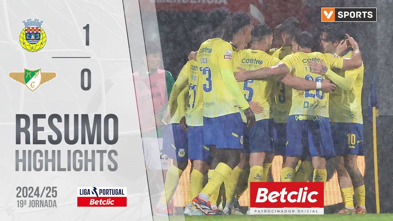 Resumo: Arouca 1-0 Moreirense (Liga 24/25 #19)