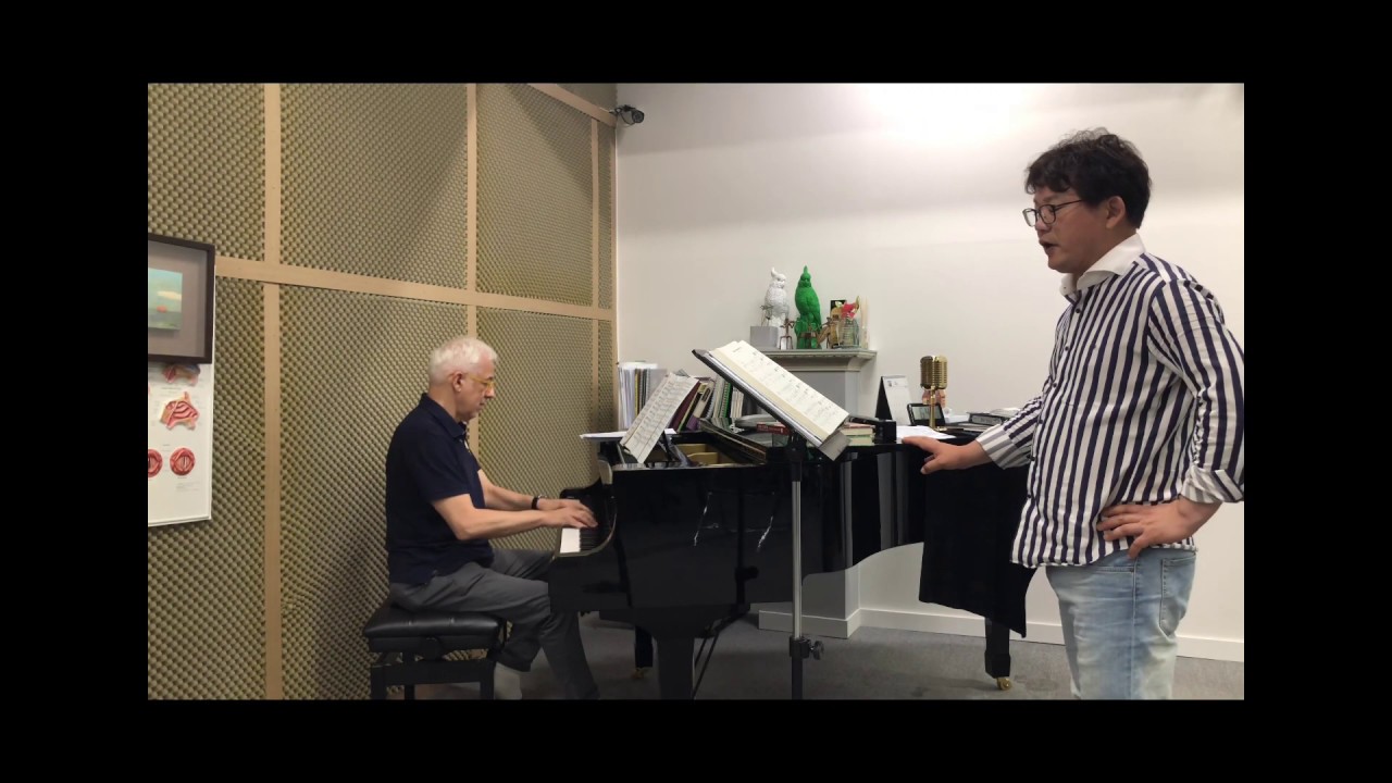 [이탈리아가곡] Non ti scordar di me (날 잊지 말아요) 테너 하만택, 피아노 Maurizio Carnelli