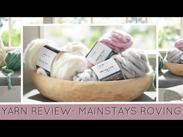 Mainstays Roving Yarn Value Bundle, 100% Acrylic, 26 yd, Soft Silver, Super  Bulky, Pack of 12