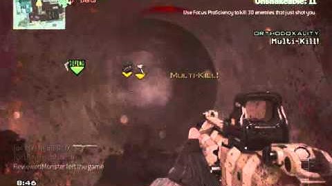 orthodoxality - MW3 - ACR Multikill!