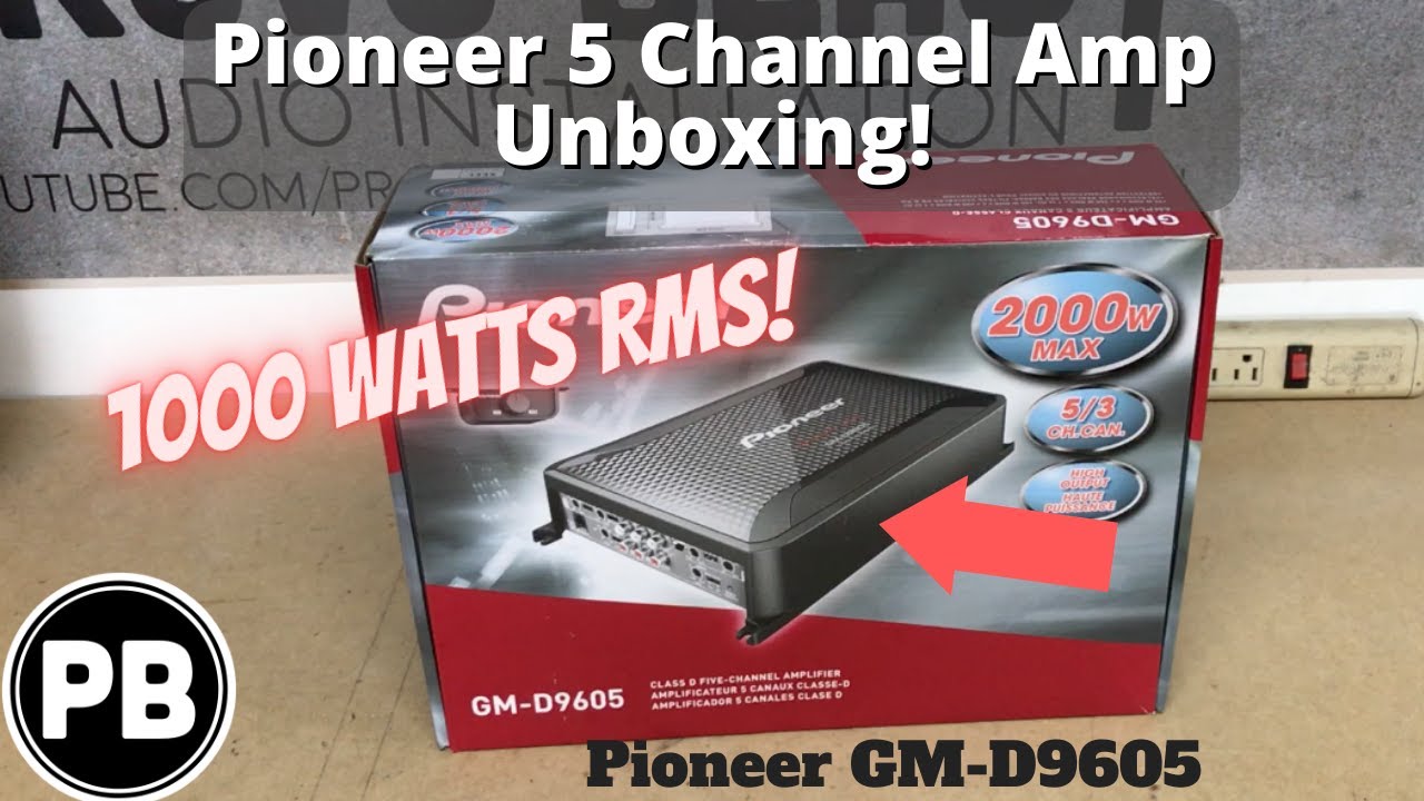 Pioneer 5 Channel Amplifier