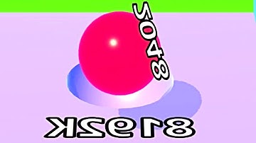 Ball Run Infinity Number Up To (128M, 256M, 512M, 1024M) ! All Levels Gameplay Part 324 android, ios