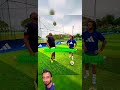 When Brazilian Neymar and Marcelo Vs Freestylers 🔥🤯 #brazilian #football #soccer #marcelo #shorts