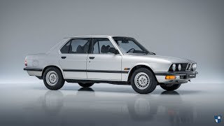 BMW E28 525i 44k kilometers / 28k Miles - Unrestored, Original Paint - Mint! - Oldenzaal Classics