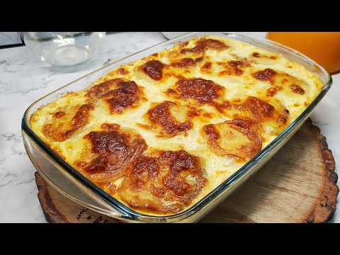 احلى و اروع طبق ممكن تحضروه صينية البطاطا في الفرن غراتان البطاطا