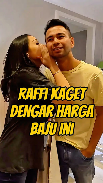 WHEN NAGITA BOUGHT CLOTHES THIS EXPENSIVE #raffiahmad #nagita #rafathar