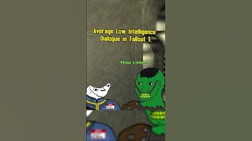 Average Low Intelligence Dialogue in Fallout 1 #fallout #memes #shorts