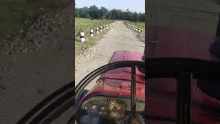 Mahindra 575 tractor driving || sonalika tractor accident || 😨
