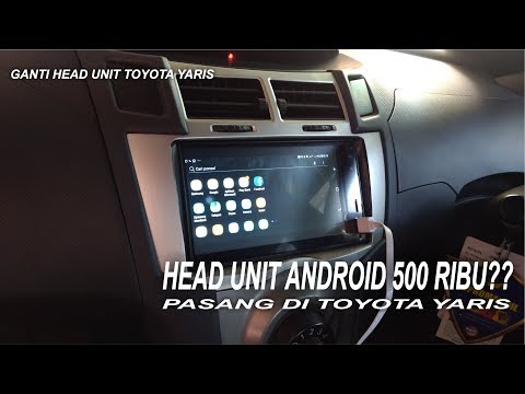 Thumbnail for Head Unit Android 500 ribu? Pasang Skeleton SKT-8197 di Toyota Yaris - CarVlog#31
