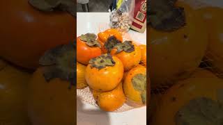 Persimmon Fruit #srilankaninmelbourne #lifeisbutadream #fruits #persimmon fruit#fruitsname