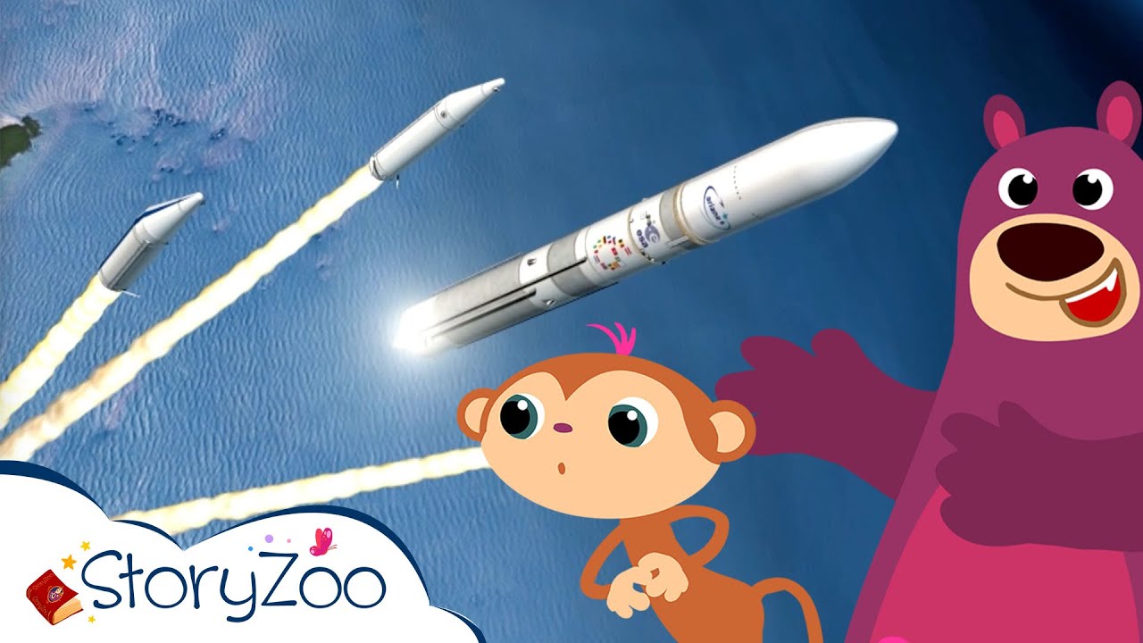 StoryZoo | StoryZoo In De Ruimte | Raket! | Educatieve video's voor kinderen | #storyzoo