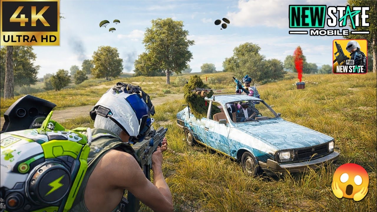 New State Mobile ULTRA HD GRAPHICS 60FPS ERANGLE Gameplay On 12GB RAM