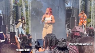 Camidoh, Gyakie, Darkovibes & Kelvynboy with Breathtaking performance during the weekend…