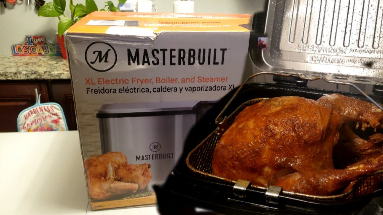 Easy and safe way to fry your turkey Using my masterbuilt