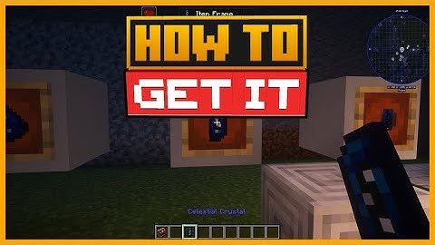 🟨 HOW to GET CELESTIAL CRYSTAL - ASTRAL SORCERY MINECRAFT MOD