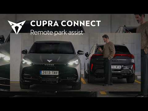 CUPRA CONNECT I Remote Park Assist I CUPRA Tavascan