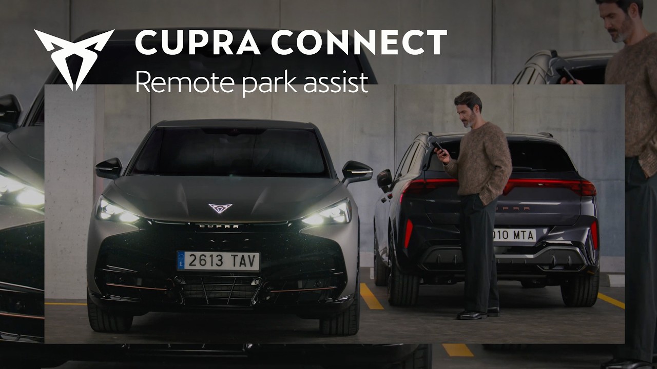 CUPRA CONNECT I Remote Park Assist I CUPRA Tavascan