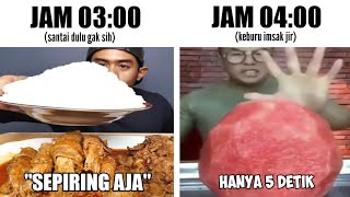 Sahur jam 3 pagi vs jam 4 pagi... (Dikejar imsak njir)