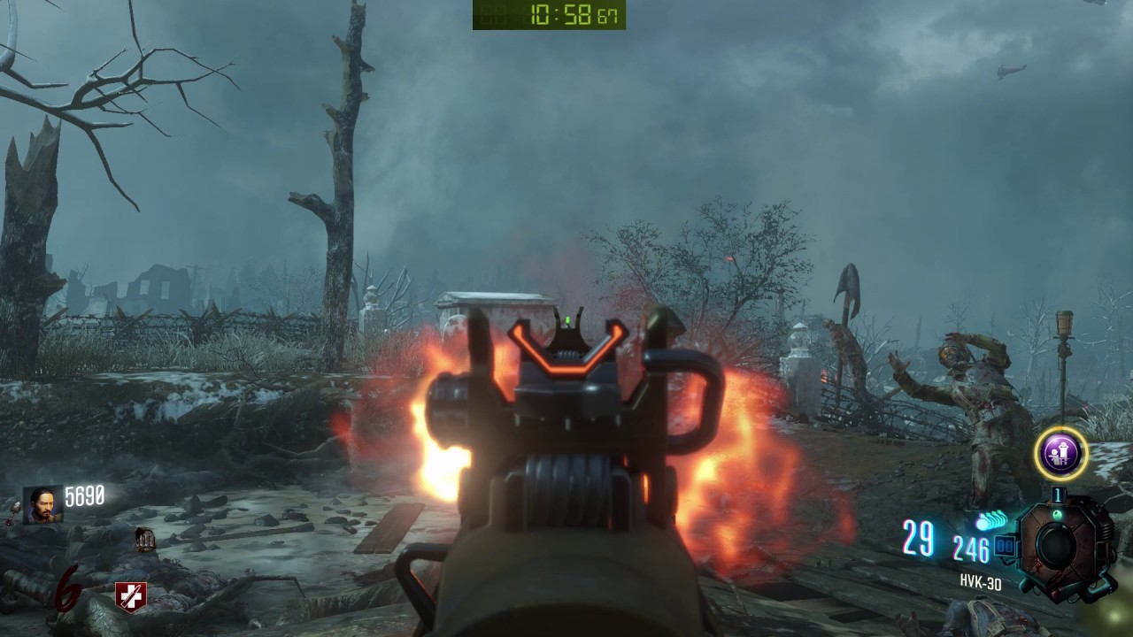 Call of Duty Black Ops 3 Zombies Origins Solo EE Speed Run