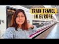 How to Travel by Train in Europe | Train to BARCELONA | Solo Trip to Europe from India!