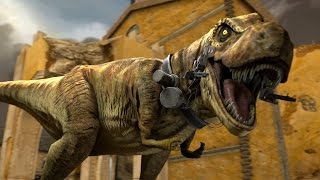 T.Rex with Guns! - Dino D Day - Ep3