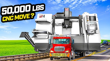 Machine Shop Move Vlog Ep 3 | Transporting 50,000 lbs of CNC Machines!