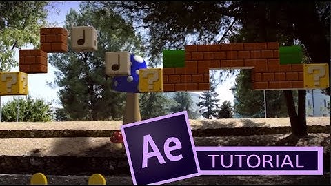 HOW TO MAKE SUPER MARIO BLOCKS IN ELEMENT 3D ON AFTER EFFECTS