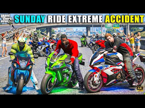 GTA 5 : GOING WO LEH LADKAH IN SNOW FALL WITH SUZUKI HAYABUSA AND NINJA H2 JIMMY AND MICHAEL OMG!