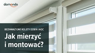 Pomiar i montaż rolet dzień noc