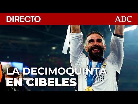 🔴 DIRECTO | El REAL MADRID celebra su DECIMOQUINTA Copa de Europa