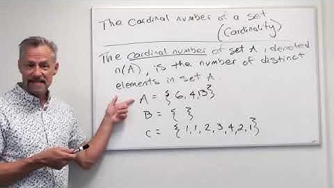 Cardinality (2.1c)