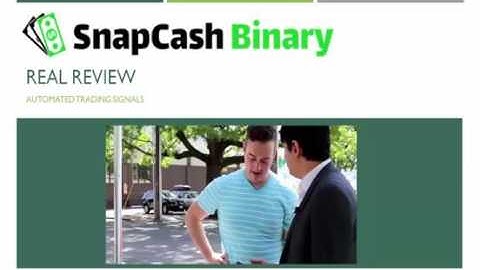 Snapcash Binary Review