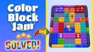 🧩 Color Block Jam - Hard Level 107 Walkthrough | Solution Guide (New Update!) 🚧