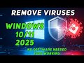 Remove Windows Viruses Manually — No Software Needed (Win 11,10,8,7)