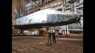 URBEX   BURAN spaceship hangar in BAIKONUR,2019