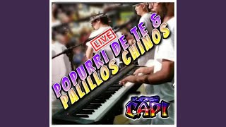 Video thumbnail of "Los Capi - Popurri: 5 de Te / Segunda Dete / Ultima de Te / Palllos Chinos (En Vivo)"